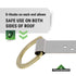 Peakworks Temporary Roof Anchor Bracket - Stainless Steel Safety Anchor for Roofing Work