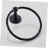 Set Gadpiparty Stainless Steel Bathroom Towel Holder Black Towel Rack with Elegant Design Space-Saving