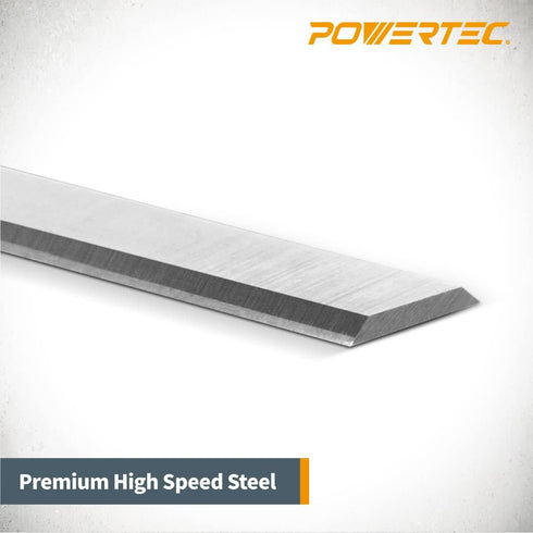 POWERTEC 13 Inch Planer Blades for Delta 22-580, 22-555 Planer, Set of 2 Replacement for Delta 22-549 Planer Knives