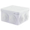 DGZZI 1PC ABS Plastic IP55 Waterproof Junction Box, DIY Outdoor Electrical Connection Box 85x85x50mm (3.4"x3.4"x2")