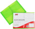 JAM PAPER Plastic Expansion Envelopes with Elastic Band Closure, Letter Booklet, 9 3/4 x 13, Lime Green