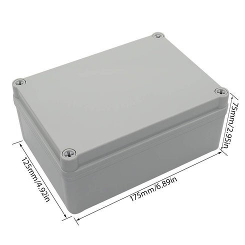 LeMotech Junction Box IP67 Waterproof Dustproof ABS Plastic Project Box for Electrical Outdoor Enclosure
