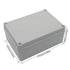 LeMotech Junction Box IP67 Waterproof Dustproof ABS Plastic Project Box for Electrical Outdoor Enclosure