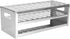Stainless Steel Punch Plate Test Tube Rack, 40 Holes Large Capacity Lab Holder (15.5 * 40mm)