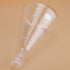 XCD Erlenmeyer Flask, Heavy Wall Borosilicate Glass with 24/40 Standard Taper Outer Joint, 1000 ml