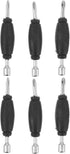 Kisangel 6pcs Dual Head Fingerboard Screwdriver Set Metal Mini Repair Tool for