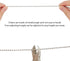 4Pcs 4 Ceiling Fan Pull Chain Universe Decorative Lamp Pull Extension Color Glass Fan String Pendant Extender with Ball