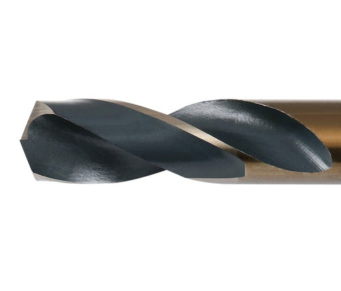 Accusize Industrial Tools 7/8'' ANSI M35 Drill, 1/2'' Shank, 135 Degree Split Point, Model 0412-0078