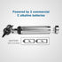 Luismia 2 3 Otoscope Kit- Professional Diagnostic Ear Examination Otoscope Tool with Halogen Lamps, Different Size Ear