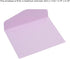 PATIKIL Mini Envelopes, 60 Pack 4.5 x 3.2 Inch Paper Blank Small Items Storage for Greeting Note Party (Light Purple)