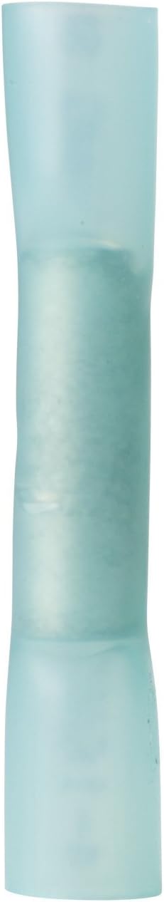Ancor 309199 Marine Grade Electrical Nylon Insulated Heat Shrink Butt Connectors - 100-Pack, 16 to 14-Gauge