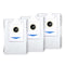 ECOVACS Dustbag 3 Pcs for DEEBOT T30S / T30S COMBO / X2 OMNI/ X2 COMBO Robot Vacuum and Mop Combo, White