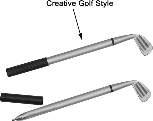 Maydahui 45PCS Golf Ballpoint Pen, Mini Golf Clubs Pens, Black Gel Ink for Golfers, Office Desk Accessories