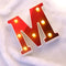 YUANYUYING Letter Neon Lights with Remote Control,Alphabet Number Signs for Wall Table Decor,