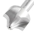 Accusize Industrial Tools 3/8'', H.S.S. Corner Rounding End Mills, 1/2'' Shank Dia