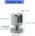 XINNIKESI 10-12mm Glass Clamp Holder Bracket Adjustable Shelves Corner Hardware Accessories Fixed Clamp for Thick Glass