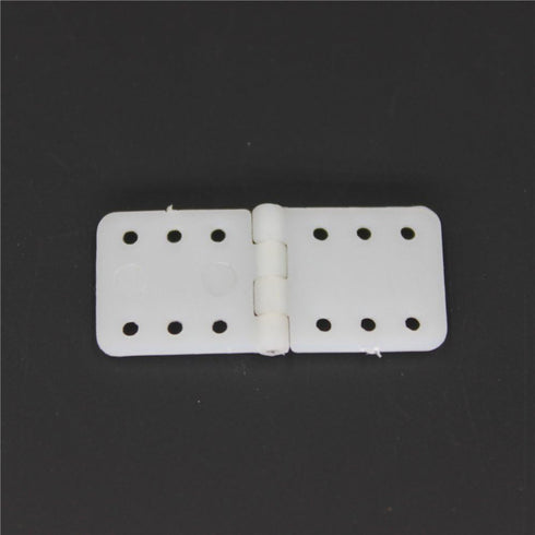 11x25.5 mm 0.43" x1.0'' (Pack 20) Hobbypark Small Pinned Nylon Hinge RC Airplane Plane Parts Replacement