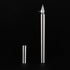 Ballpoint Stainless Steel Silver Pen, Fine Point, Black Ink, One Pack for Professional Use