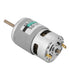 775 Motor, High Speed 80w High Power Extension Shaft DC Motor 12v/24v 10000/20000RPM for Office Home Automation,