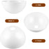 4pcs Floor Lamp Shade Torchiere Lamp Shades Replacement Plastic Bowl Shape White Lamp Shades Light Covers for Floor