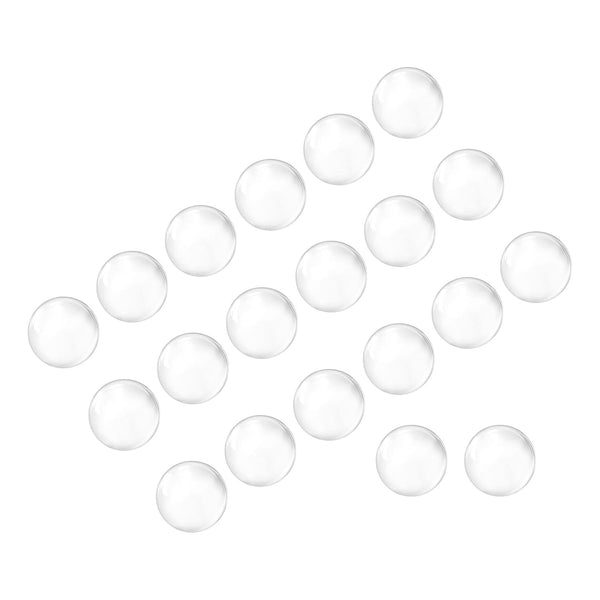 200pcs Glass Ball Boiling Stones, 8mm Soda Lime Glass for Valves Equipment
