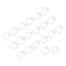200pcs Glass Ball Boiling Stones, 8mm Soda Lime Glass for Valves Equipment