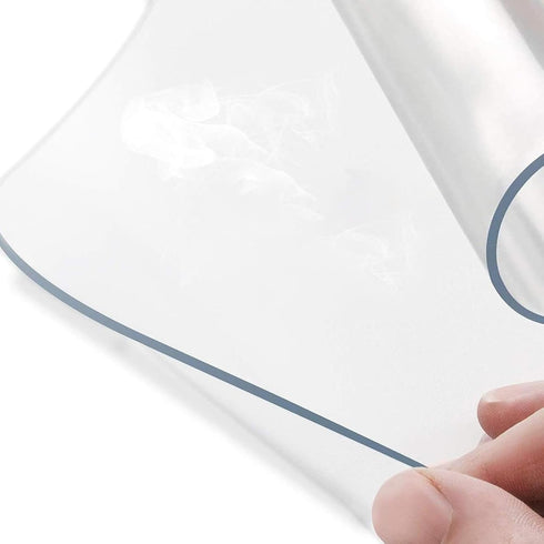 Generic 1mm Stand(Frosted,40 cm 60 cm 16'' 24' Thick Clear Table Cover Protector Waterproof PVC Desk Protective Table