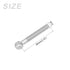 Shoulder Swing Lifting Bolt (M12x80mm) 1Pcs, 304 Stainless Steel Eye Bolts - for Home Renovation, Pipeline Gate Valves Fasteners, Silver