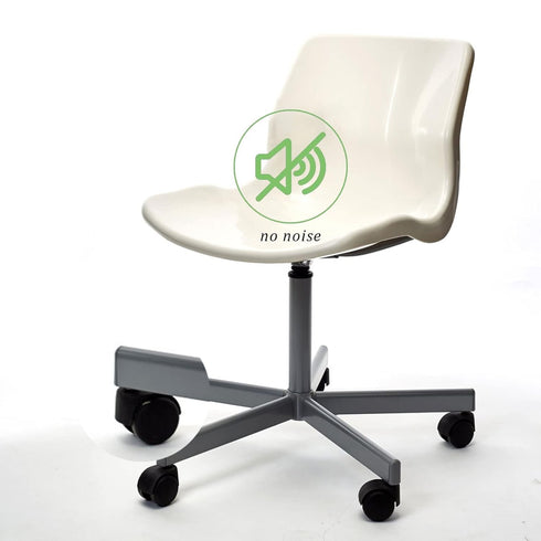 4 Packs Swivel Casters, 1.5 in Heavy Duty Replacement Wheels for Furniture, Cabinet, Office Chair