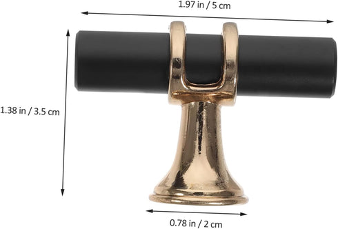 10pcs TEHAUX Stylish Cabinet Door Handles Zinc Alloy Knobs Pulls Versatile for Kitchen Dresser Tv Stand