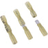 Glarks 100pcs Fully Insulated Female/Male Spade Nylon Heat Shrink Waterproof Quick Disconnect Electrical Crimp