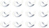 Stoppy Multi-Functional Door and Window Stopper, Convenient Wedge, Home and Office Accessory, 12 Pack