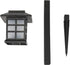 Guangshuohui Outside,8 Pack 10 Solar Lights for Flickering Flame LED Solar Outdoor Lights, Waterproof Solar Garden