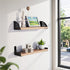SIUUNEI 2 Pack 4x5 inch(10x12cm) Triangle Floating Shelf Brackets, Metal Corner Brace Angle Bracket, Space-Saving