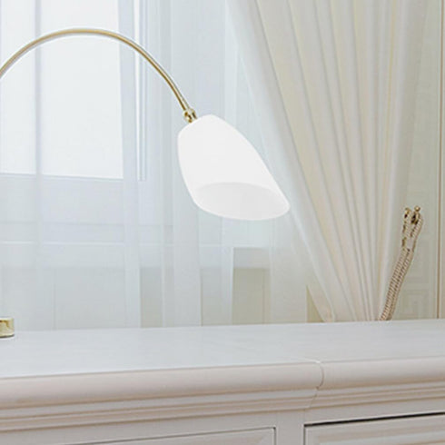 3pcs Luxshiny Horseshoe Lamp Shade Easy to Install Plastic Light Cover for Table and Floor Lamps Warm and Gentle