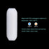MECCANIXITY Magnetic Stirrer Mixer Stir Bar Rod, 10mm PTFE Coating Magnet for Laboratory Use - 3Pcs