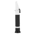 Aluminum Body Refractometer for Homebrewing & Winemaking - Wort Beer & Fruit Sugar Tester