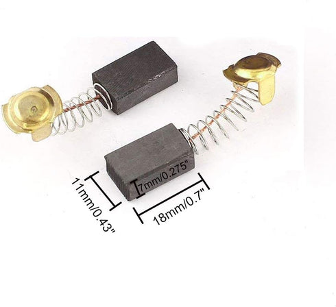Carbon Brushes for Power Tool 18 x 11 x 7mm - 20pcs
