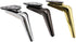 YAVVAY Sofa Legs, Light Luxury Furniture Legs, Gun Black TV Cabinet Legs, Bathroom