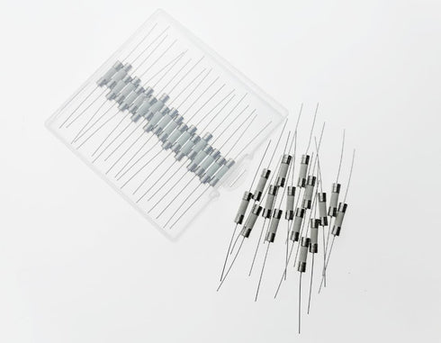 20 Pcs 2A Fuse, T2A250V, Ceramic Lead Fuse, 2A250V, 2AH250V, Thermal Ceramic Tube Fuse, 5 * 20mm
