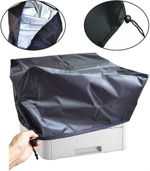 HanOaki 210D 43 43 32 cm Printer Dust Cover for Household & Office Printers and Copiers, Oxford Cloth, Waterproof