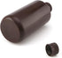Othmro 500ml Plastic Bottles, Wide Mouth Polyethylene Lab Chemical Reagent Storage Containers with Brown Cap