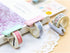 Washi Tape Cutter Set of 3 - Mini Tape Dispenser, Portable Handy Masking Tape Cutting Tool for Home Office