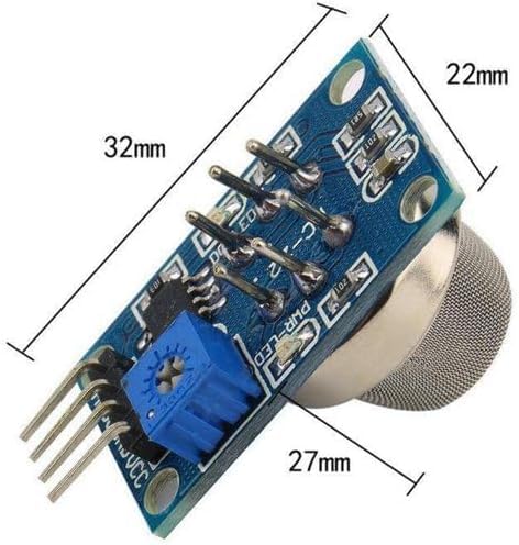 Czhotg MQ135 MQ-135 Air Quality Sensor Hazardous Gas Detection Module for Arduino, Indoor Air Quality Meters