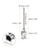 12pcs 16Gauge Stainless Steel Dispensing Needles, 1" All Metal Glue Needle Tube Blunt Tips Luer Lock for Thick Liquids, Ink, Glue, Lab Use