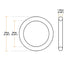 uxcell Silicone O-Rings, 9mm OD 6mm ID 1.5mm Width VMQ Seal Gasket, White, Pack of 10 for Pipe Repair