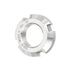 uxcell M18 x 1.5mm Retaining Four-Slot Slotted Round Nut, 304 Stainless Steel for Various Rolling Bearings