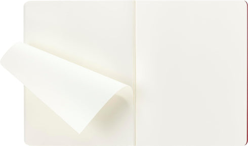 Moleskine Cahier Journal, Soft Cover, XL (7.5" x 9.5") Plain/Blank, Cranberry Red, 120 Pages (Set of 3)