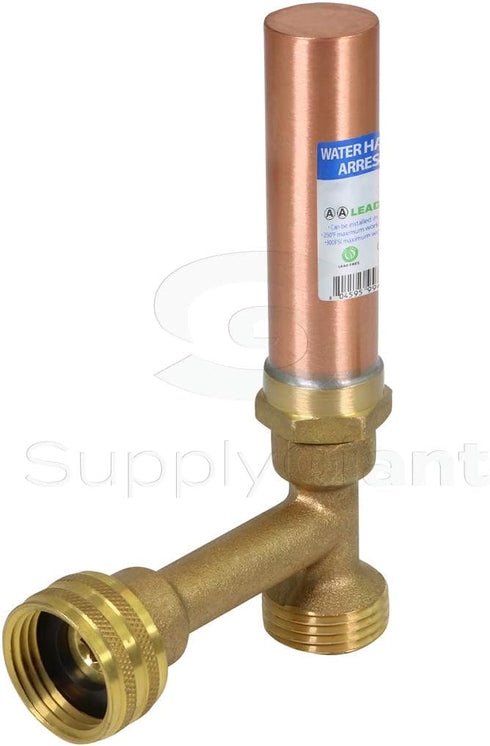 Supply Giant IBXN0056 Hose Bib Hammer Arrestor - 3/4", Copper