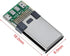 10PCS USB 3.1 Type C Connector, 24 Pins Male Plug Socket Receptacle Adapter for Solder Wire & Cable